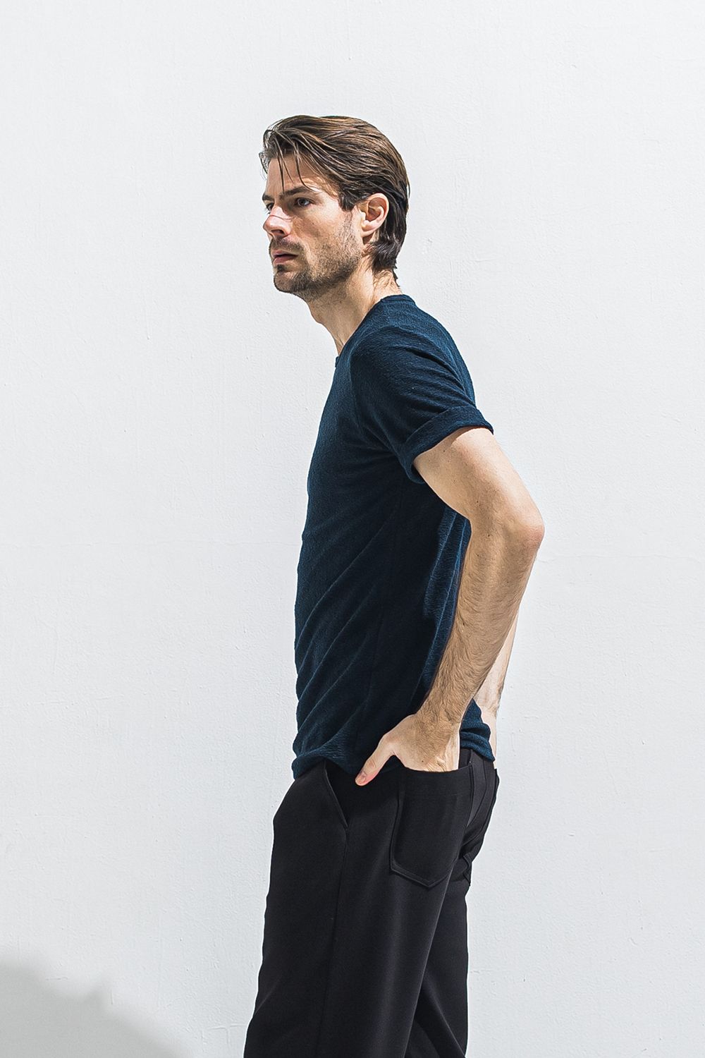 PILE ROLL UP TEE / パイル ロールアップ Tシャツ