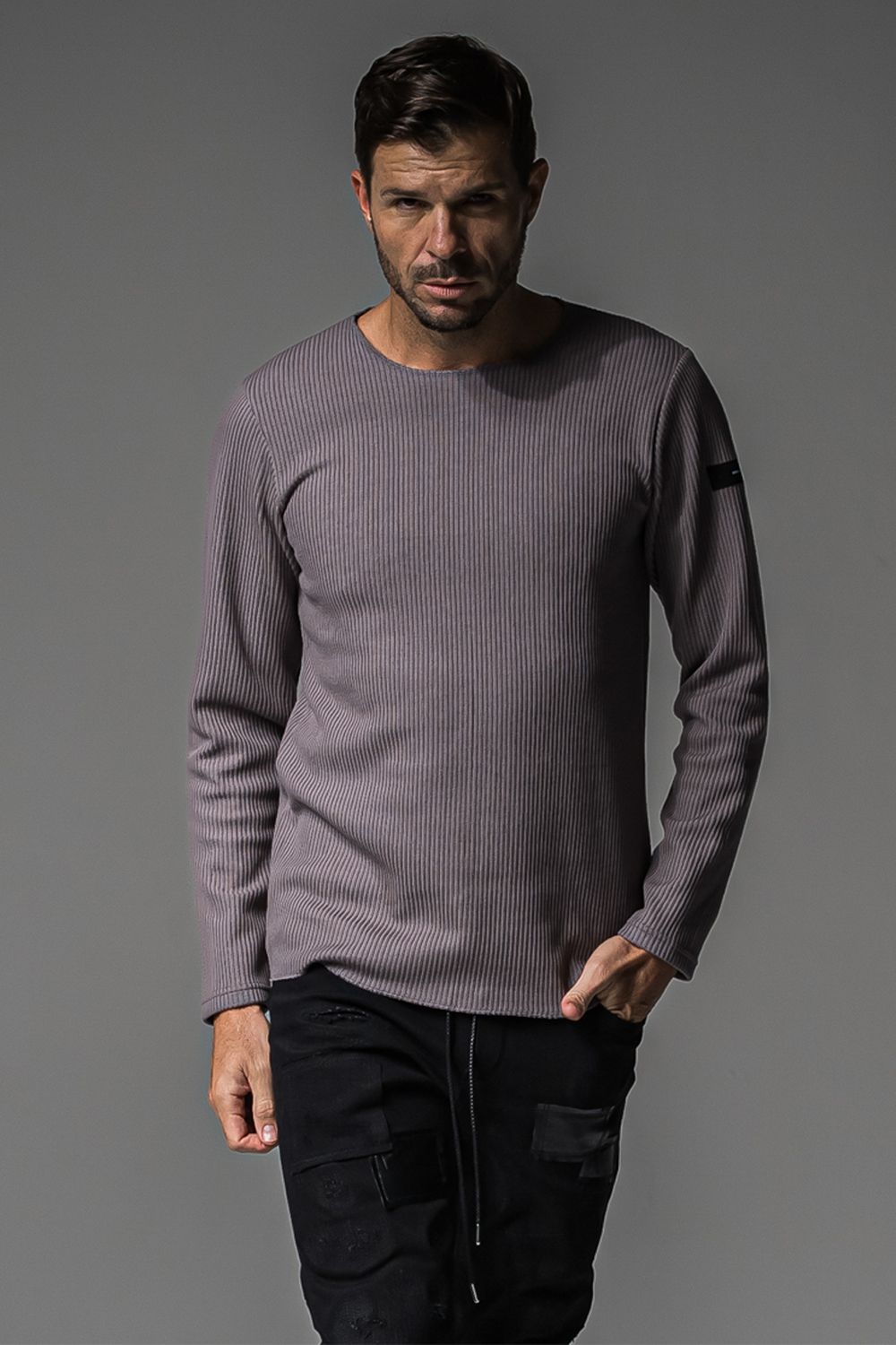 CUTOFF RAIL LONG SLEEVE / カットオフ ロングスリーブ