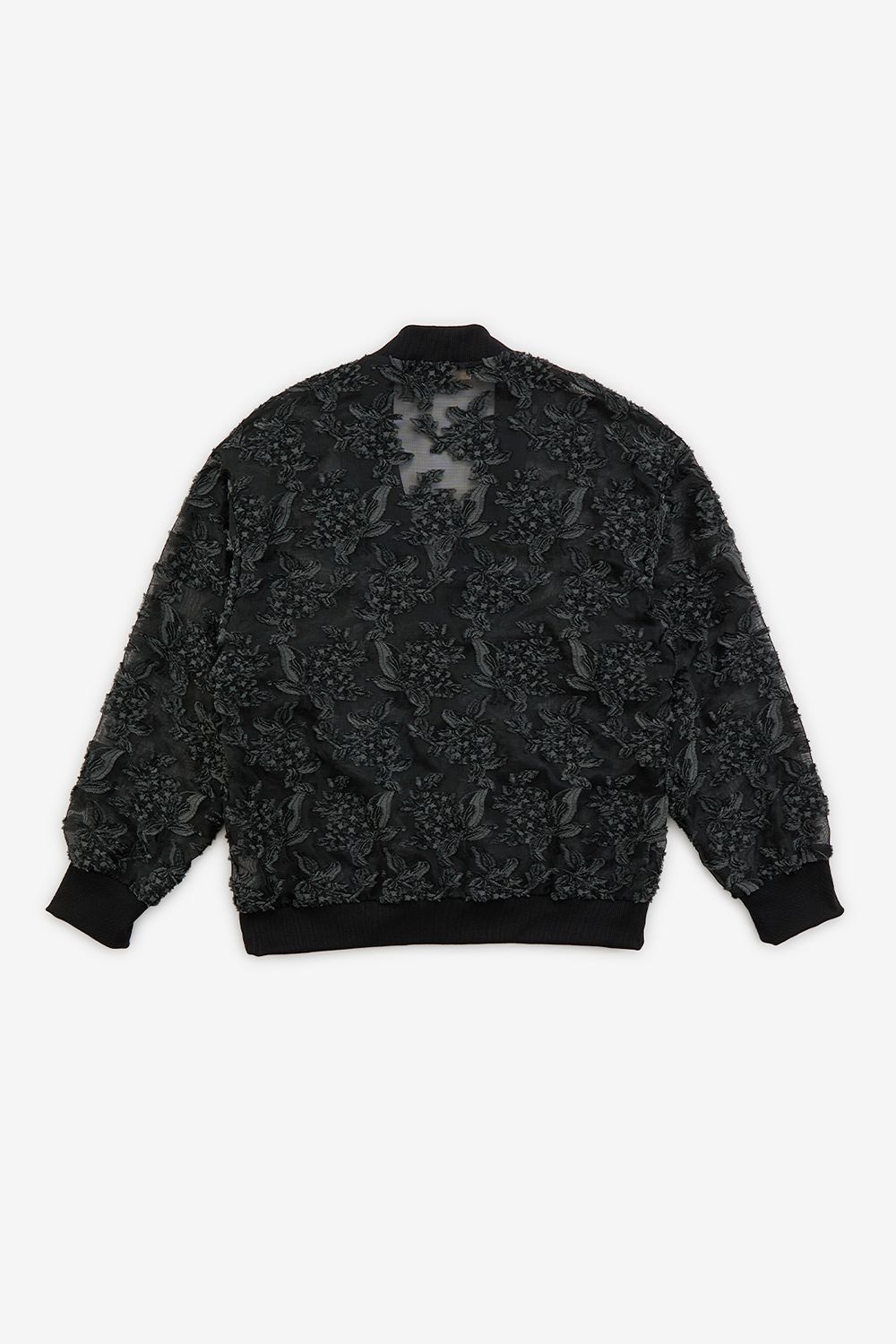 Mesh jaquard cardigan / メッシュ ジャガード カーディガン