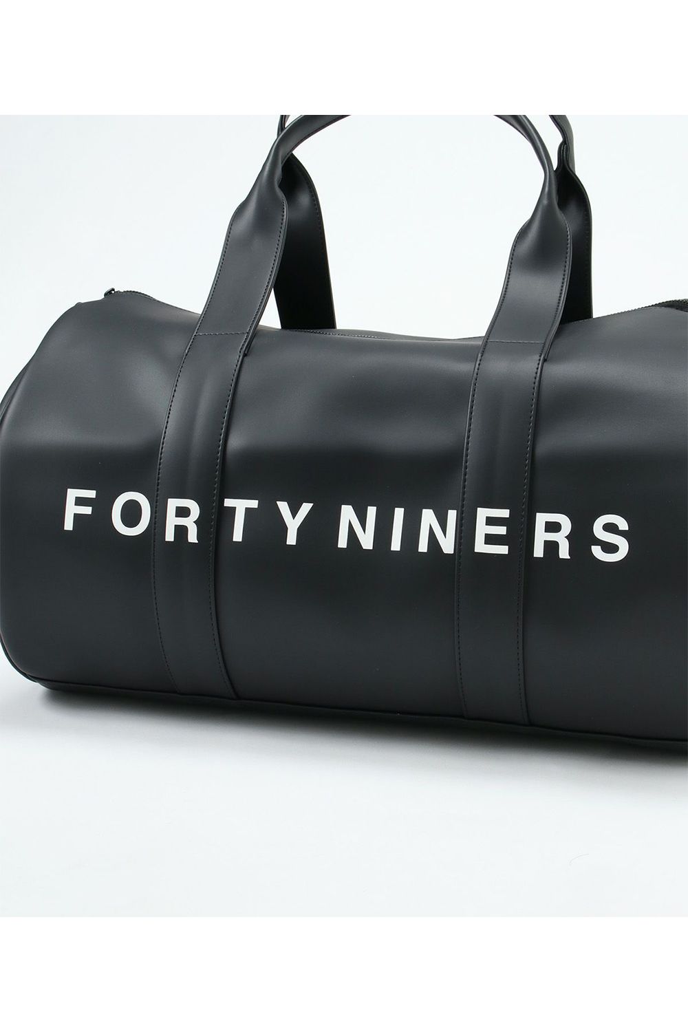 LEATHER BOSTON BAG / シンセティックレザー ボストンバッグ