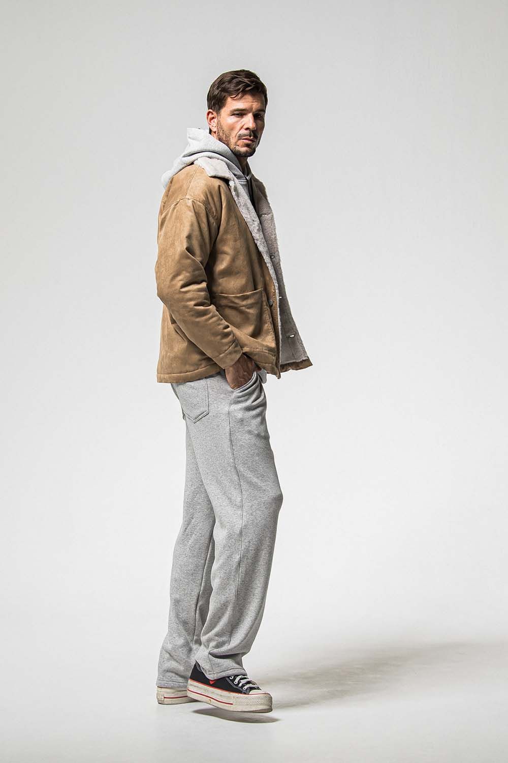 VELOURS FLEECE WIDE TUCK PANTS / ベロア フリース ワイド タックパンツ
