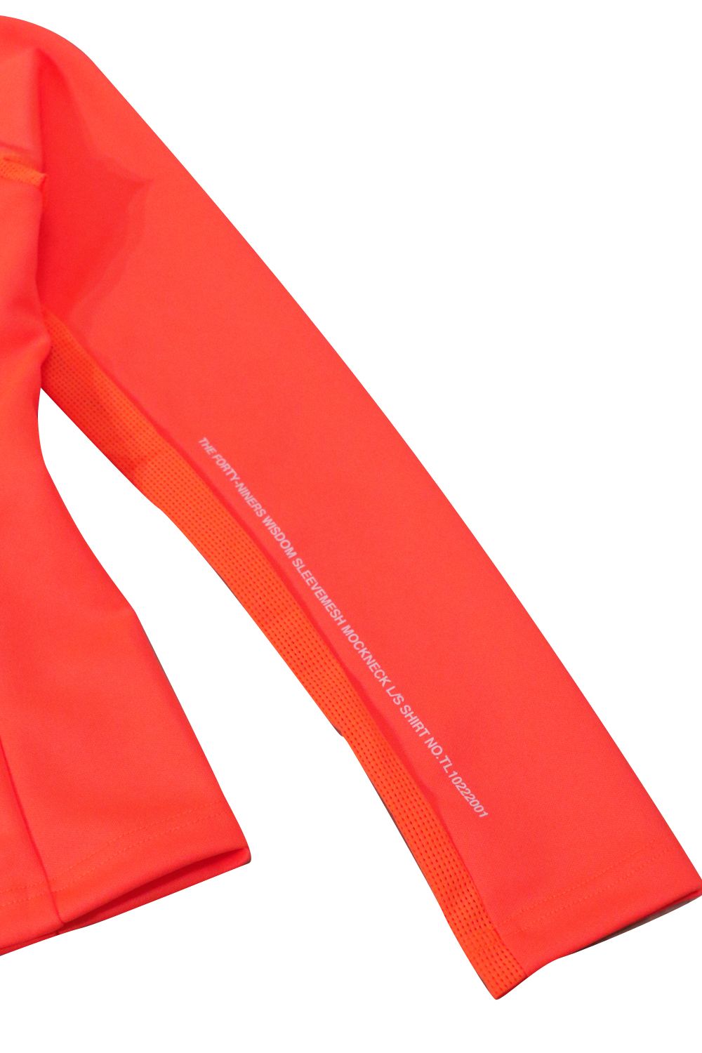 TFW49 - SLEEVE MESH MOCK NECK T LADY'S / スリーブ メッシュ