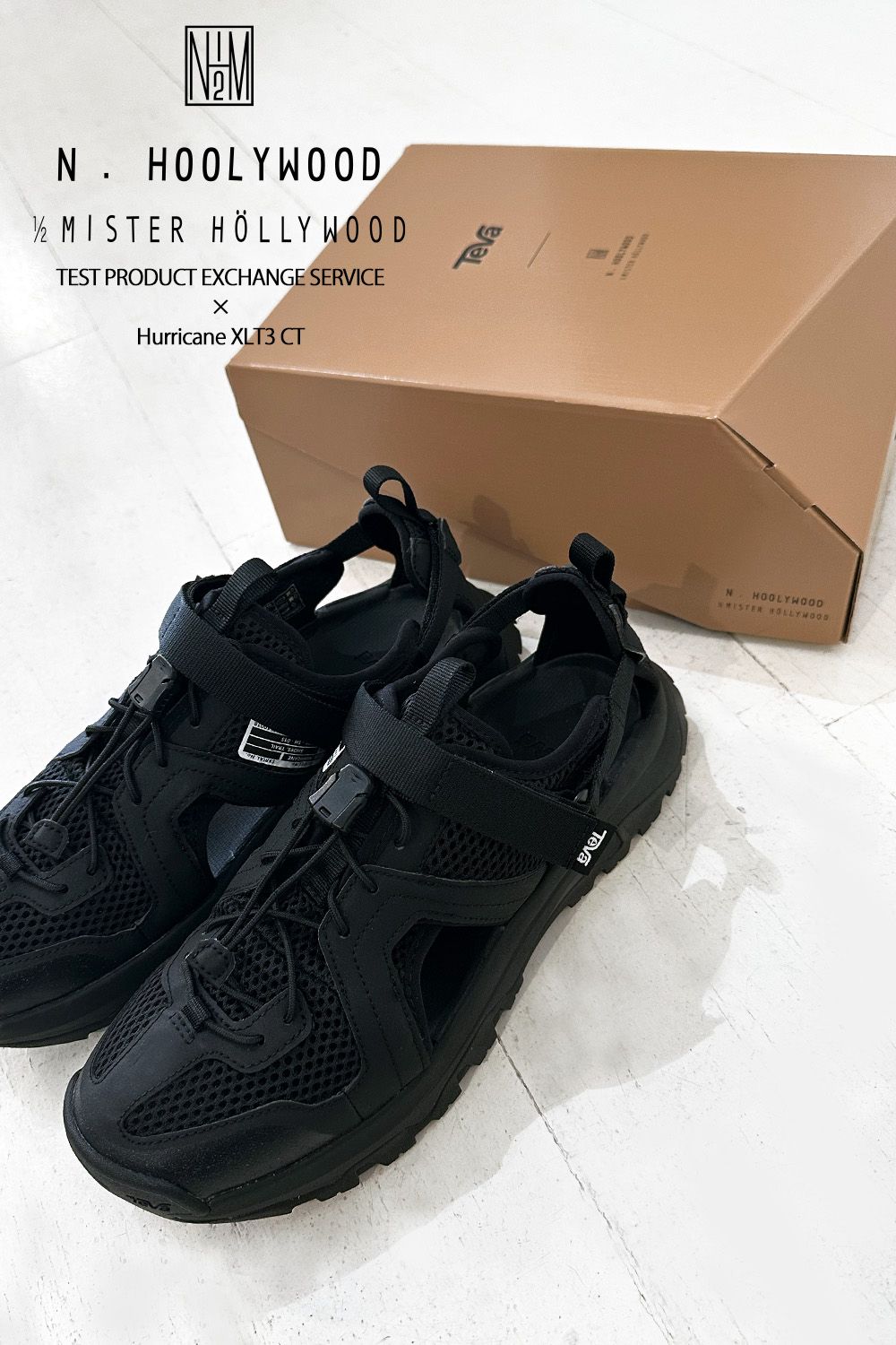 ンモデル、N.HOOLYWOOD TPES × Teva Hurricane XLT3 CT