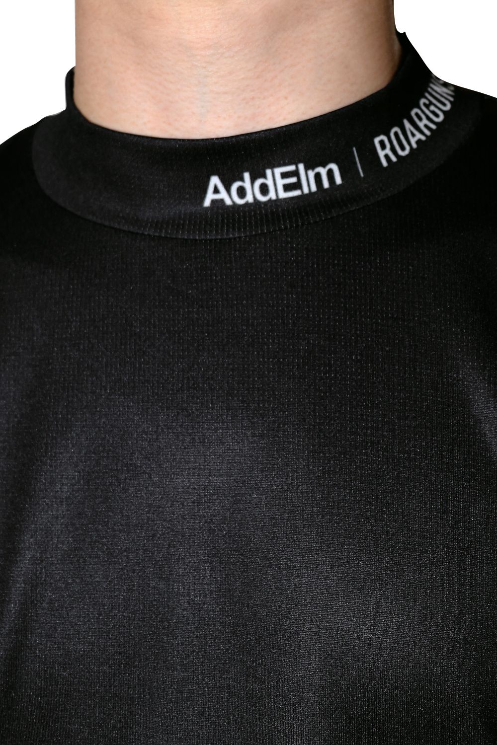 roarguns - AddElm × roarguns 8 PRINT MOCK NECK T/ アドエルム