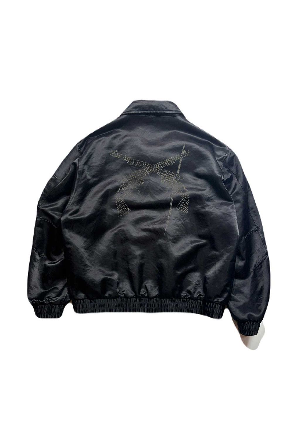 CO/NY JACKET/METAL / コットン ナイロン フライトジャケット メタルクロスガン