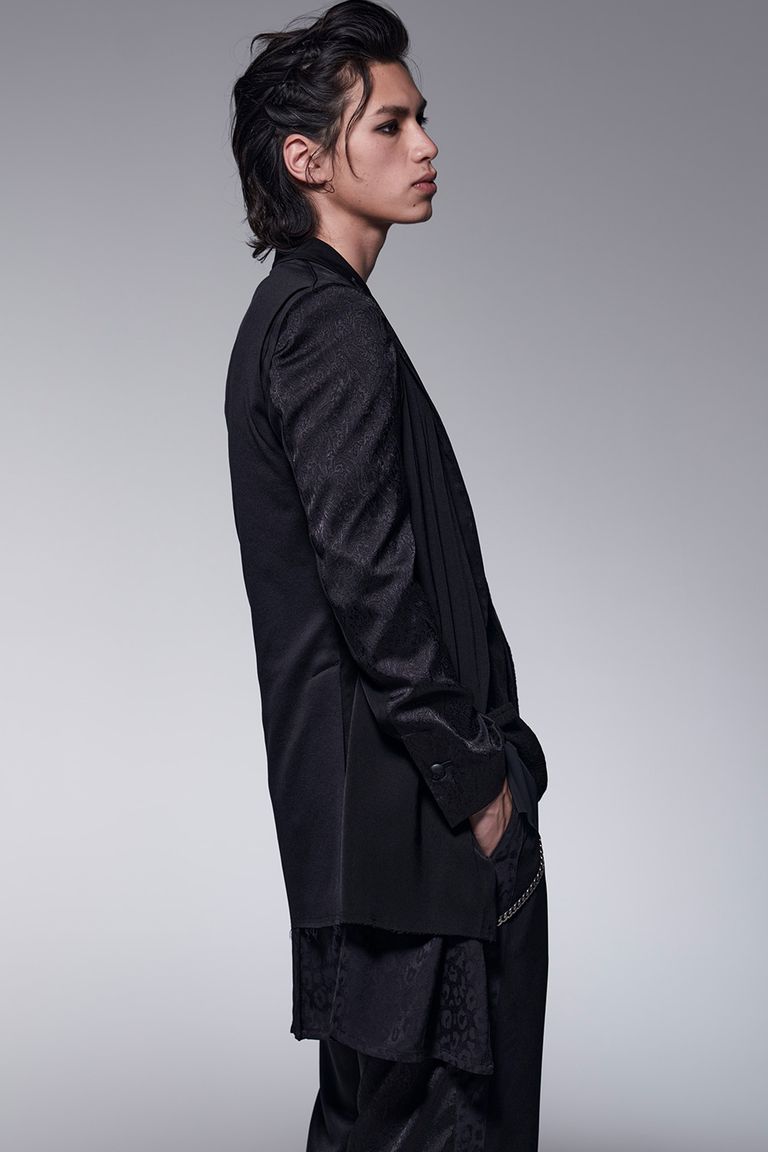 kiryuyrik - Crazy Pattern Layered Jacket / クレイジーパターン 