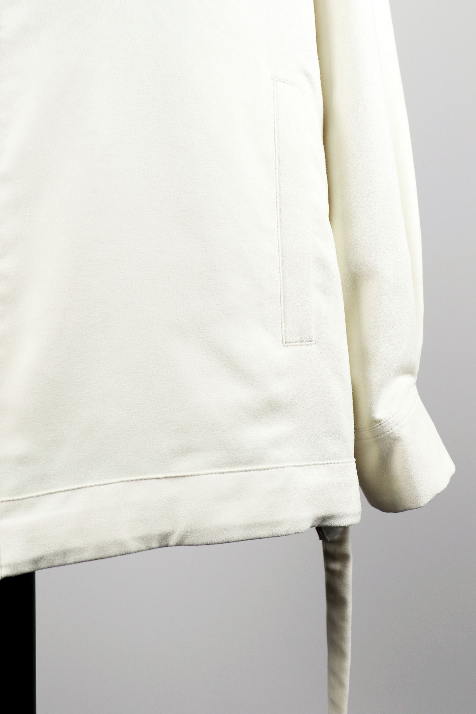 Eco suede shirt BL  / エコ スエード シャツ ブルゾン