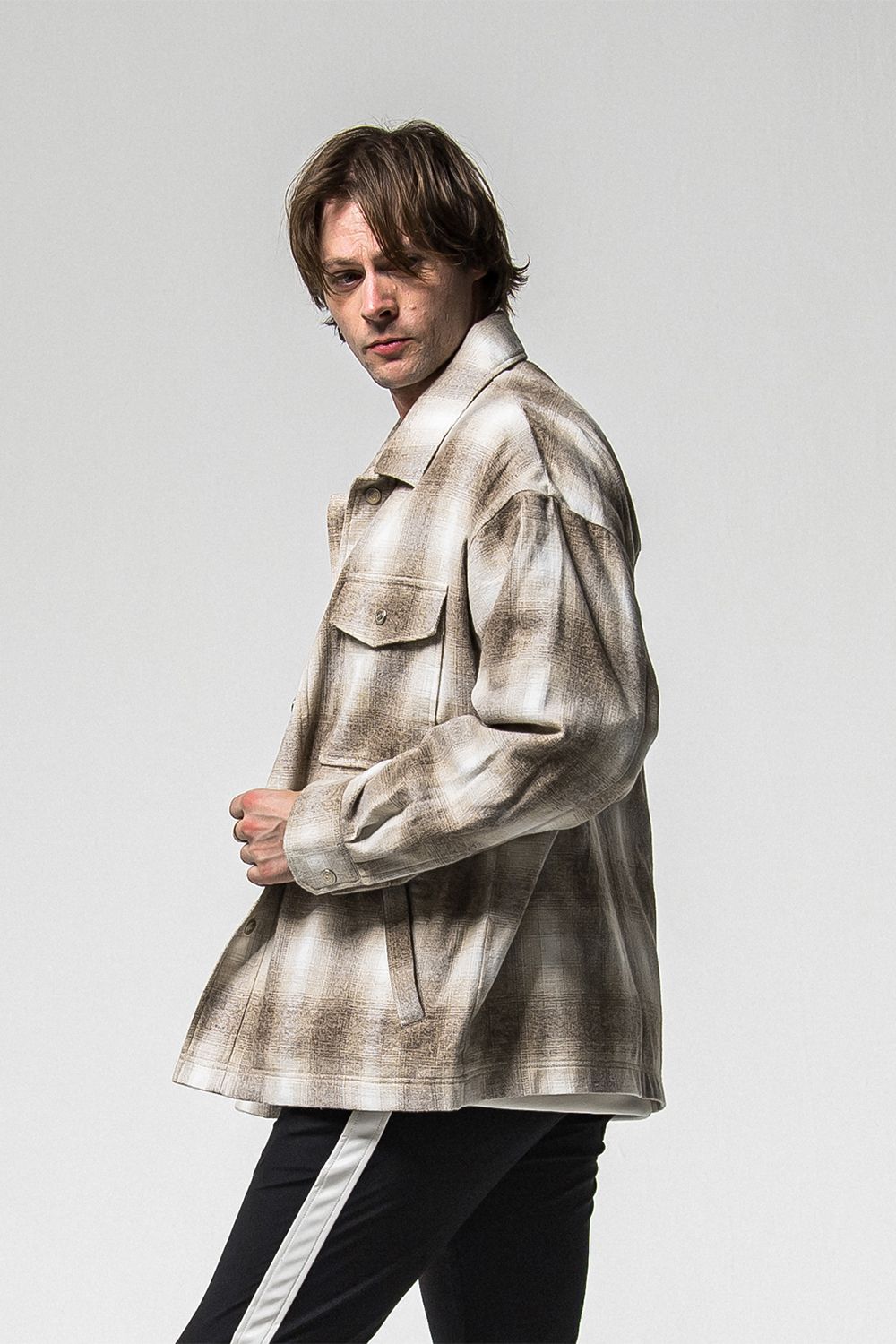 FLANNEL CHECK JK / フランネル チェック ジャケット