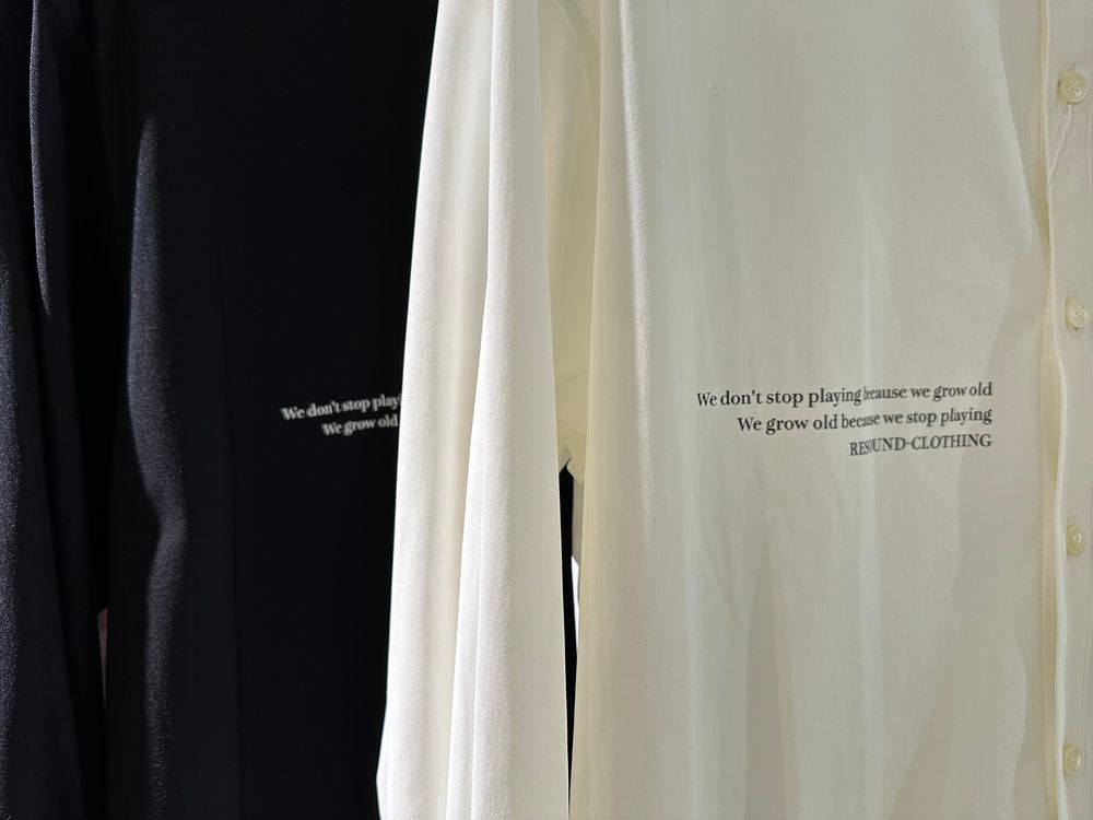 RESOUND CLOTHING×laid-back別注“NYLON JACK SHIRTS”
