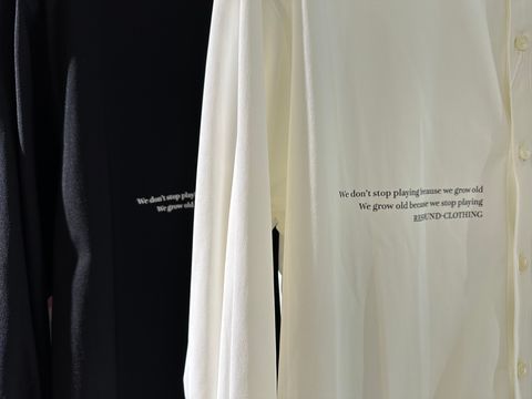 RESOUND CLOTHING×laid-back別注“NYLON JACK SHIRTS”