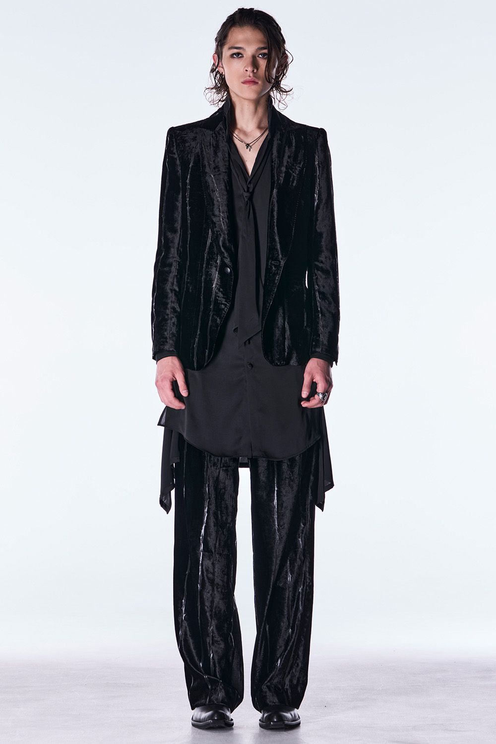 TOGE Velvet Wide Slacks / トゲ ベルベット ワイド スラックス