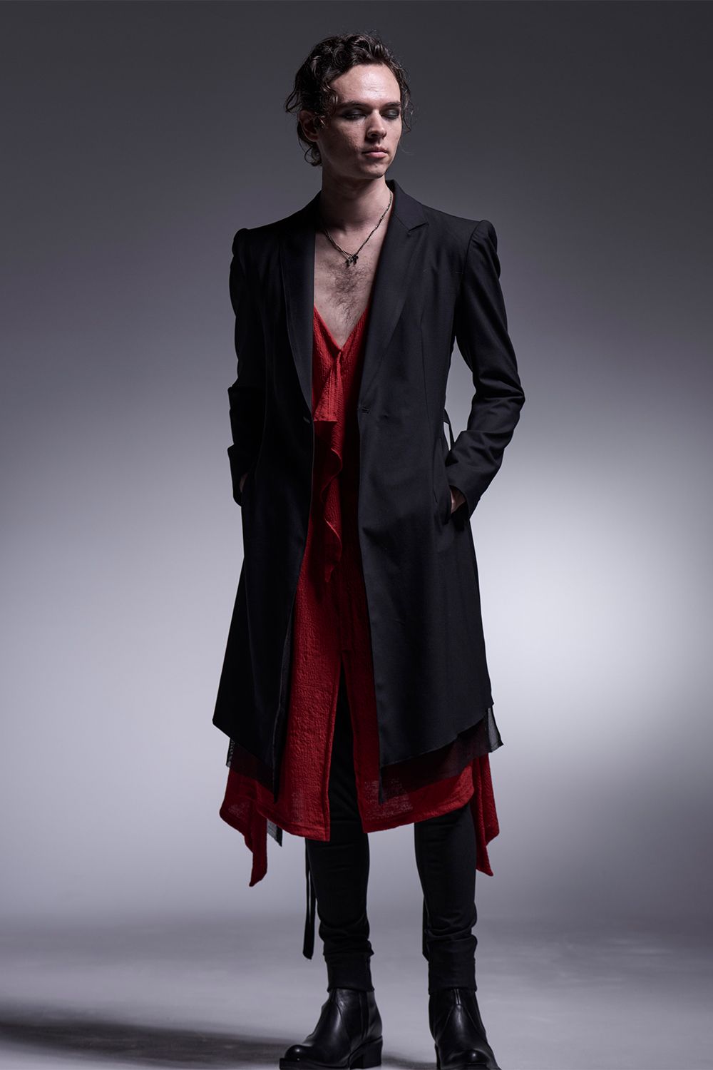 TWS Tropical Long Flare Jacket / TWSトロピカル ロングフレアジャケット