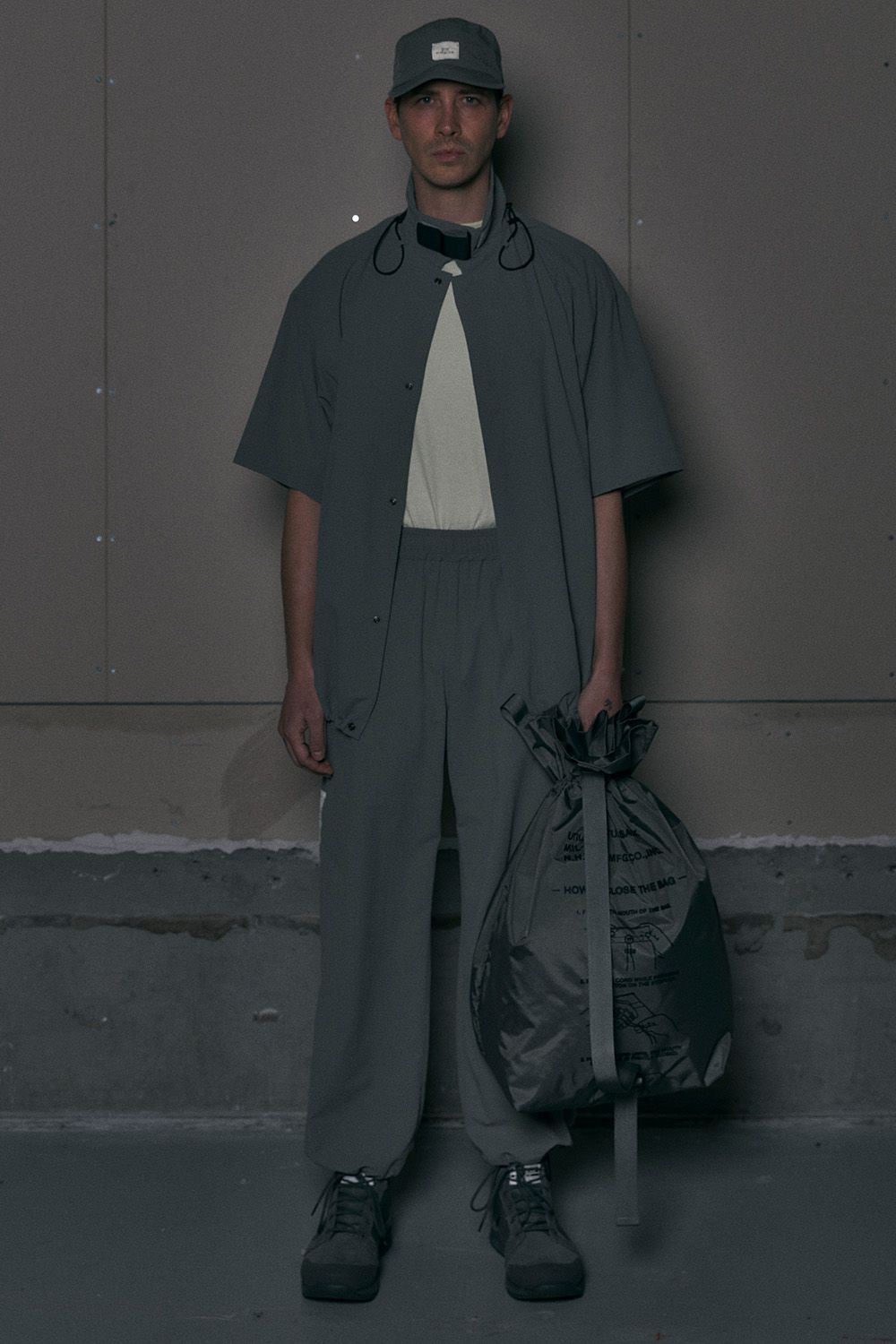 N.HOOLYWOOD TEST PRODUCT EXCHANGE SERVICE DRAWSTRING SHIRT / エヌハリウッド テストプロダクトエクスチェンジサービス ドローストリング シャツ