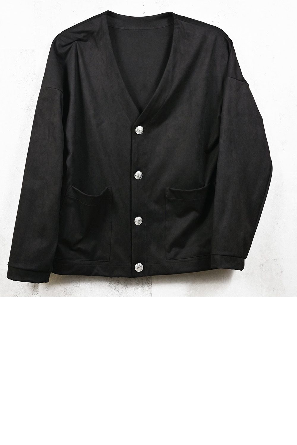 suede cardigan / エコスエード カーディガン