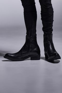 Cow Hide Middle Boots / カウハイド ミドルブーツ