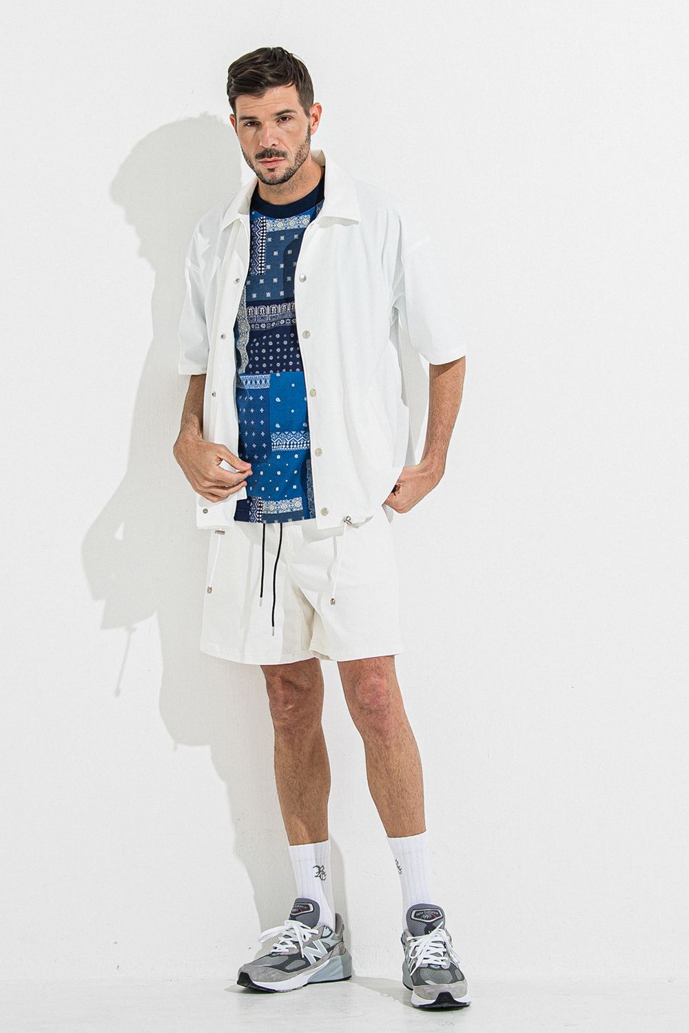BANDANA OVER TEE / バンダナ オーバーサイズ Tシャツ