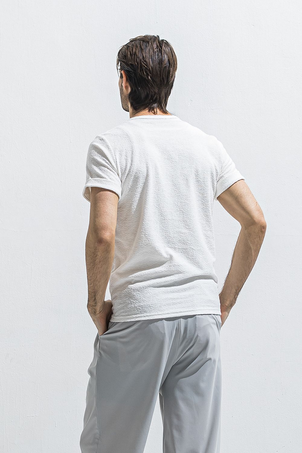 PILE ROLL UP TEE / パイル ロールアップ Tシャツ