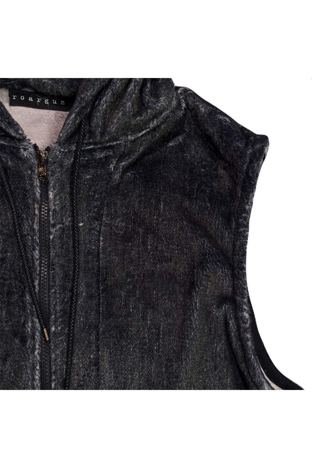 FLEECE DENIM VEST / フリース デニム ベスト