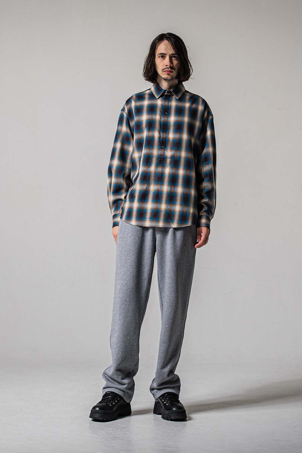 HF URAKE WIDE TUCK PANTS / 裏毛 ワイドタックパンツ