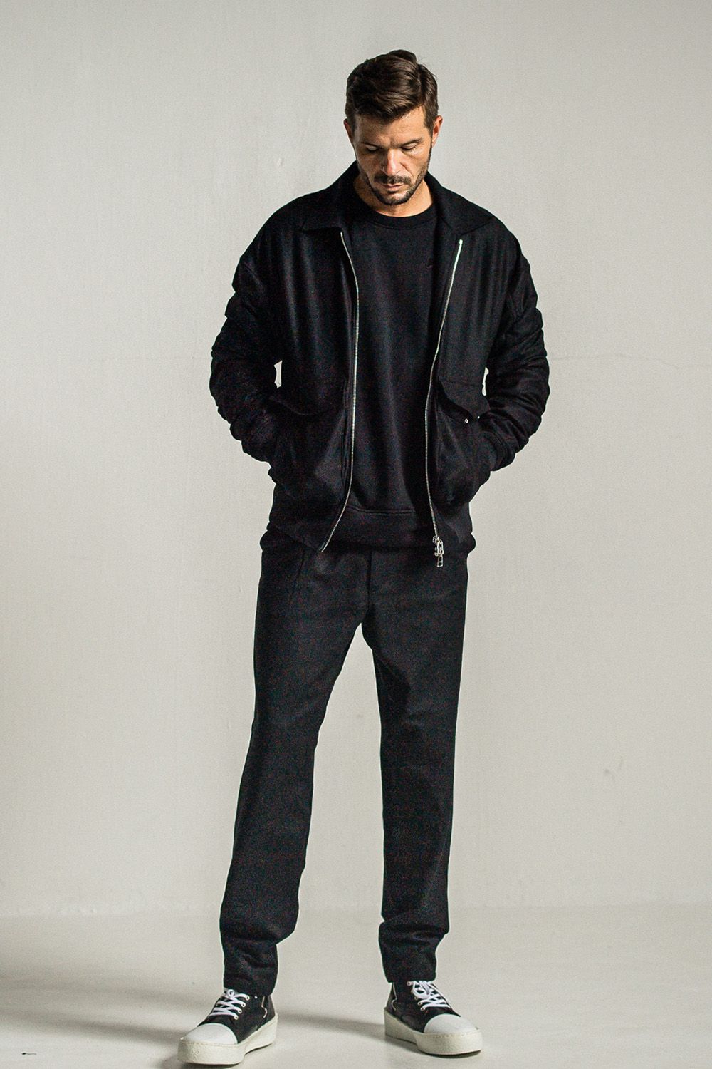 RC CHENILLE VELOURS FLEECE DROP TRAINER / RC シェニール ベロア フリース ドロップ トレーナー