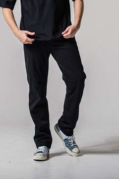 DENIM JERSEY WIDE PT / デニムジャージワイドパンツ