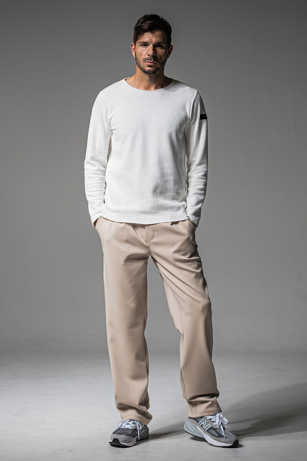 CUTOFF RAIL LONG SLEEVE / カットオフ ロングスリーブ