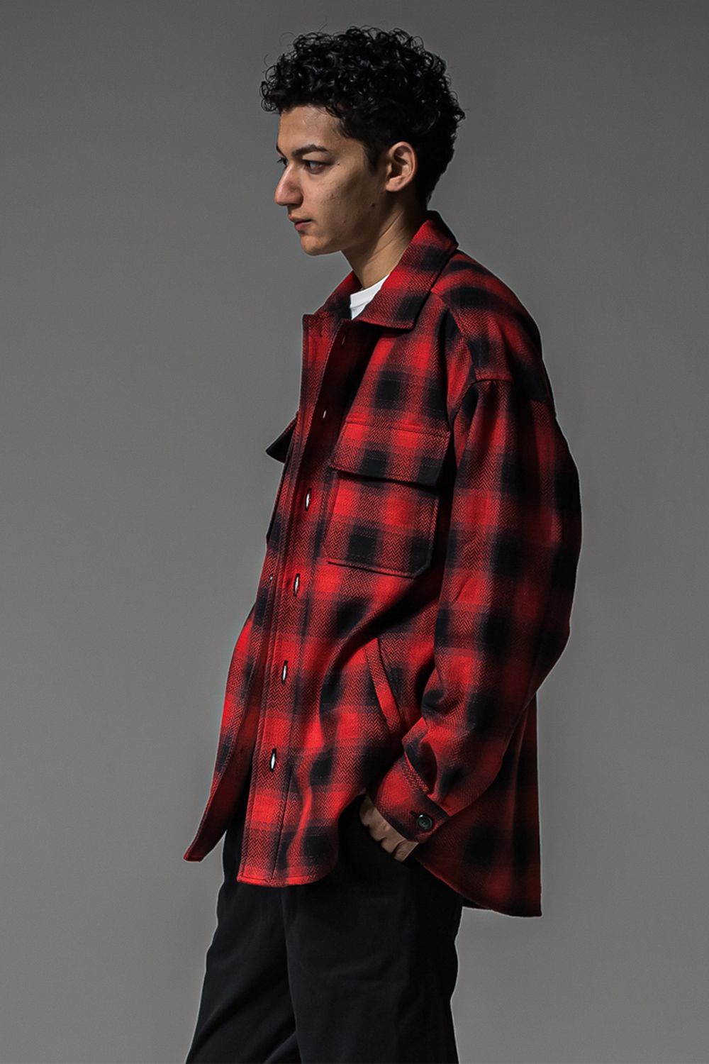 CHECK CPO SHIRTS JK  / チェック CPOシャツジャケット