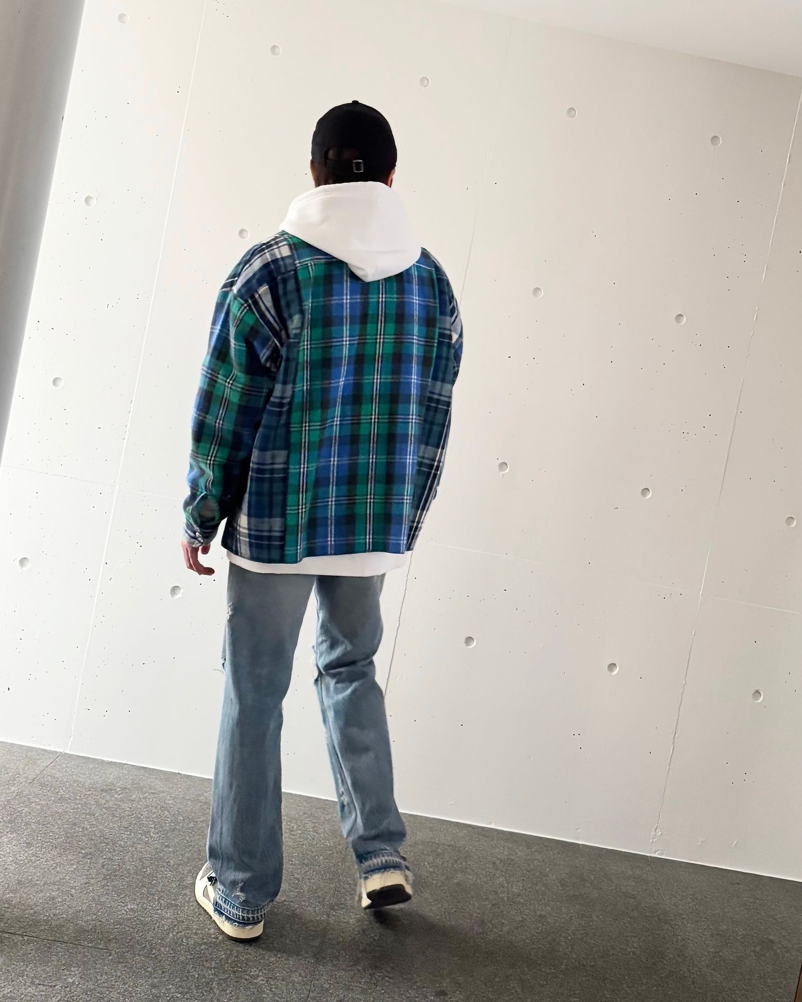 【READYMADE】FLANNEL SHIRT