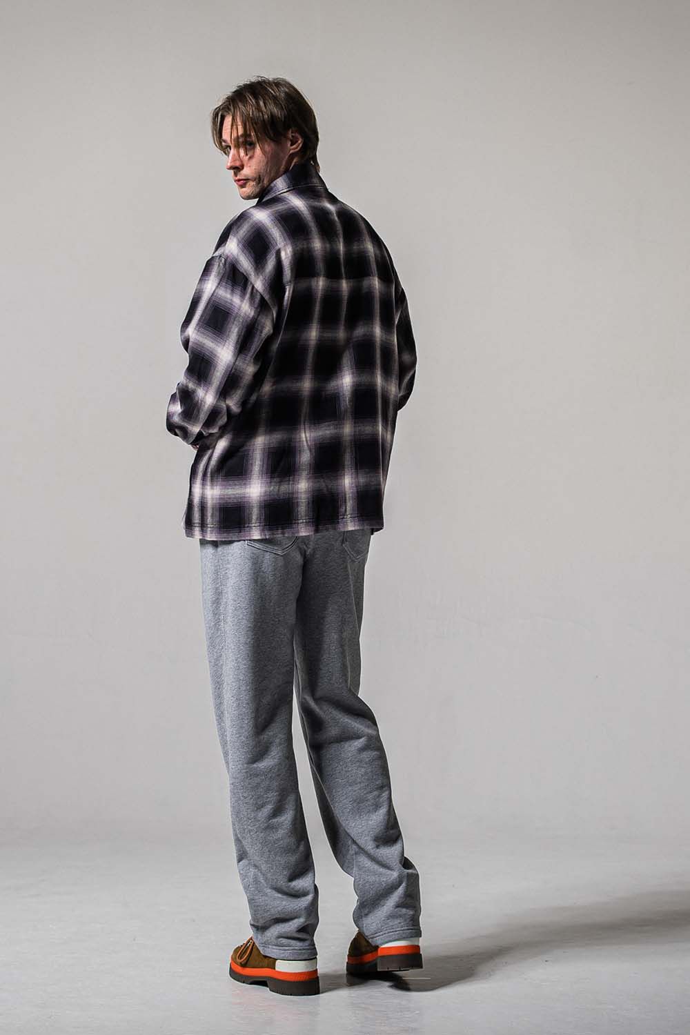 HF URAKE WIDE TUCK PANTS / 裏毛 ワイドタックパンツ