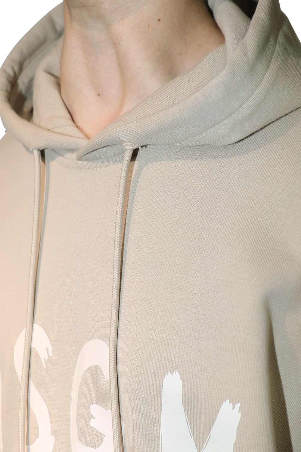 SWEAT HOODIE  With BRUSHSTROKE LOGO