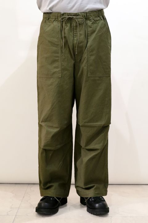 ORGANIC COTTON BACK SATIN AGGRESSOR PANTS / オーガニックコットン バックサテン アグレッサー パンツ