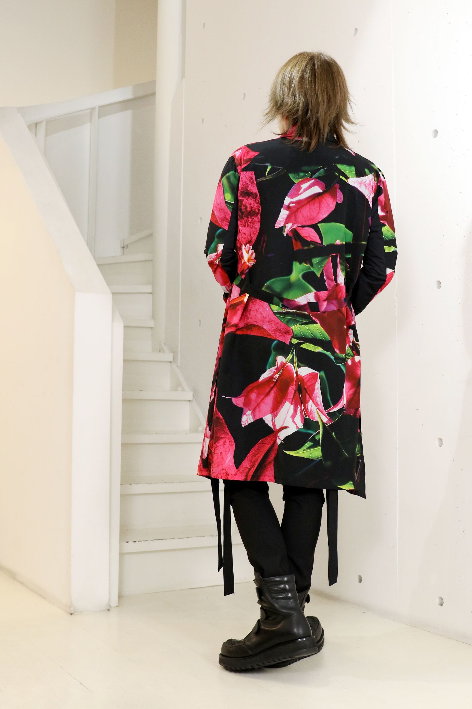 Eco Decine Bougainvillia Flare Shirt / ブーゲンビリア フレアシャツ