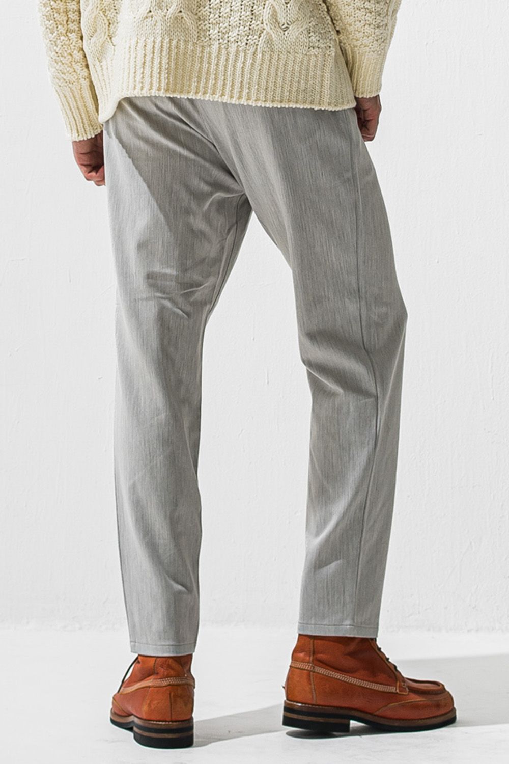 PAT WIDE EASY PANTS / パット ワイドテーパード イージー パンツ