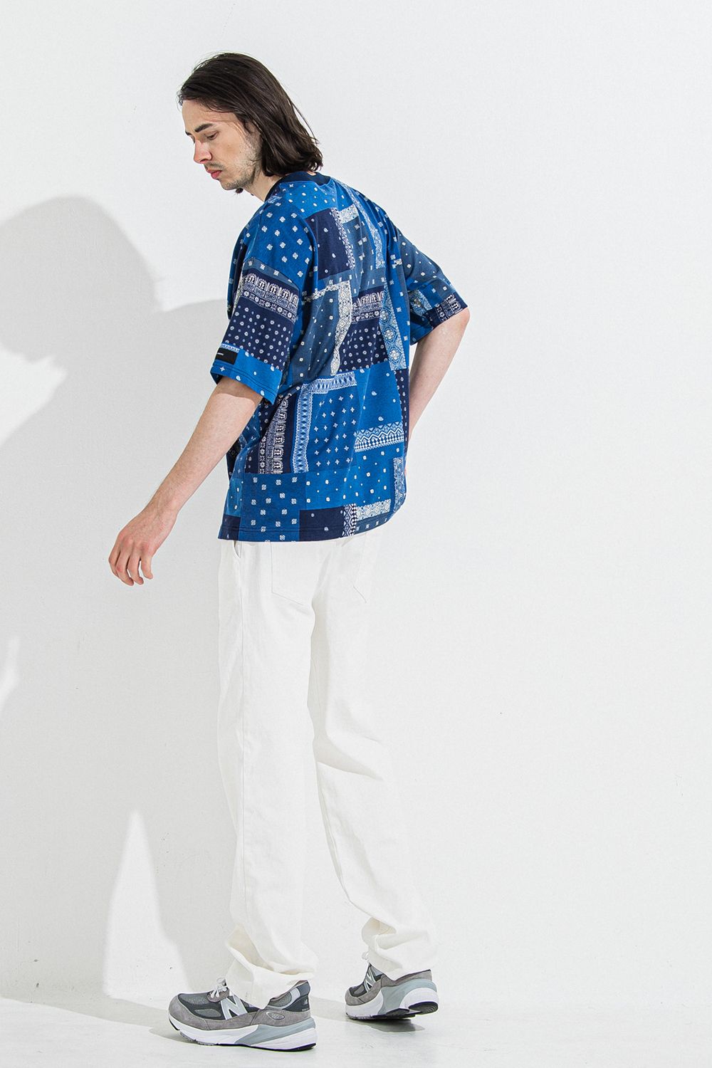 BANDANA OVER TEE / バンダナ オーバーサイズ Tシャツ