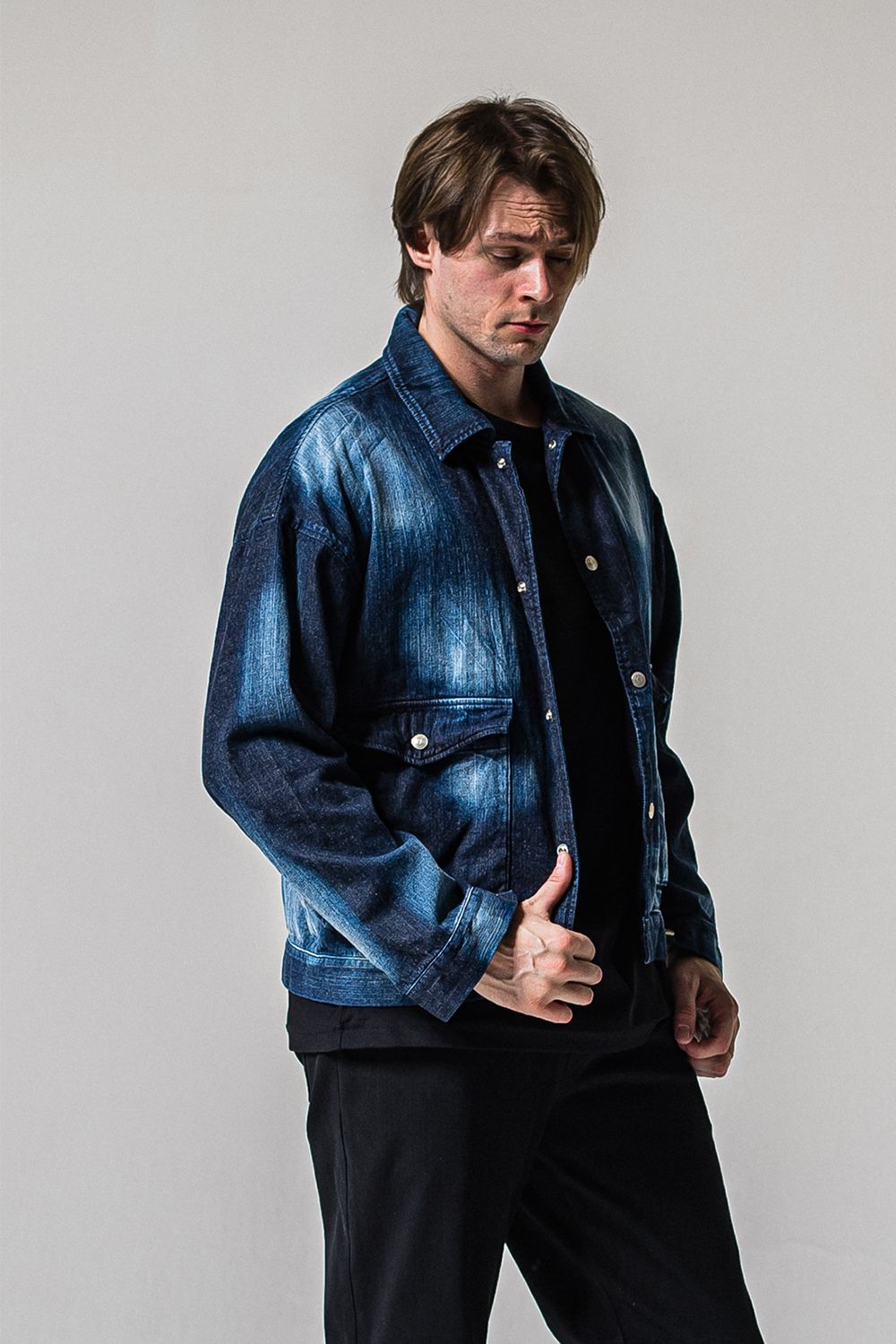 LDENIM AG FLIGHT JK / ライトデニム AG フライト ジャケット