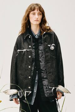 Loose yarn denim BL / ルーズヤーン デニム ブルゾン