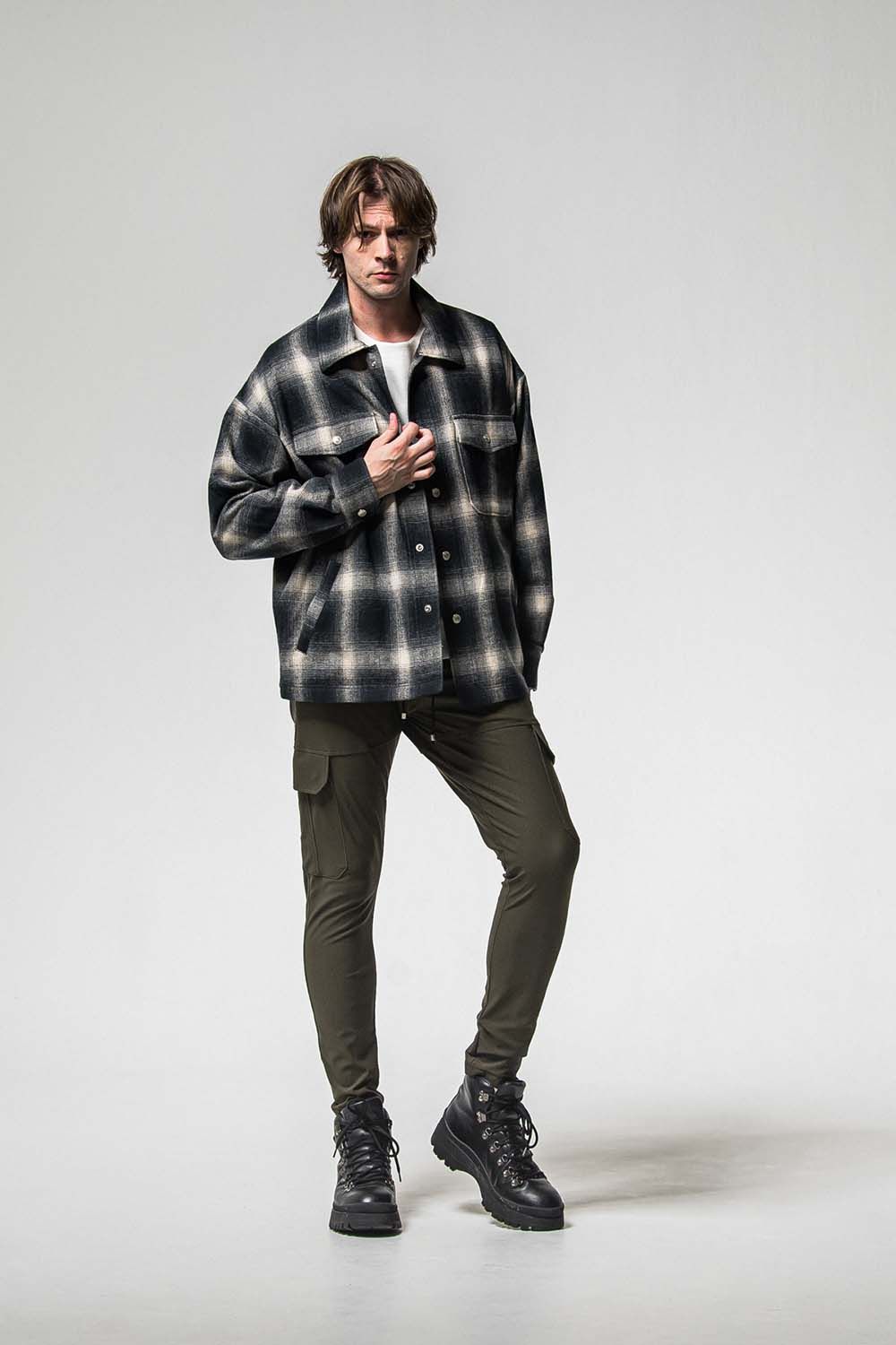 FLANNEL CHECK JK / フランネル チェック ジャケット