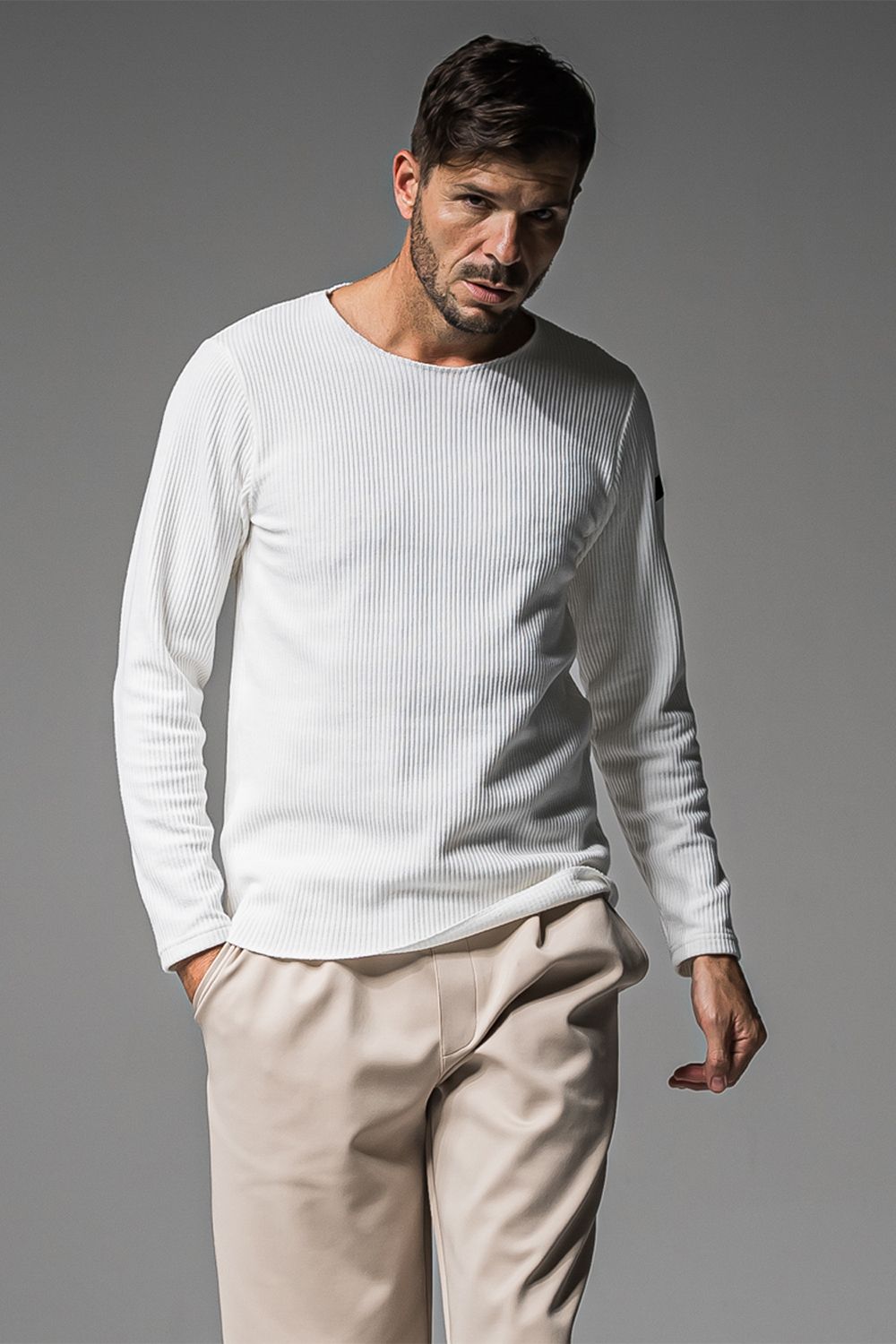 CUTOFF RAIL LONG SLEEVE / カットオフ ロングスリーブ