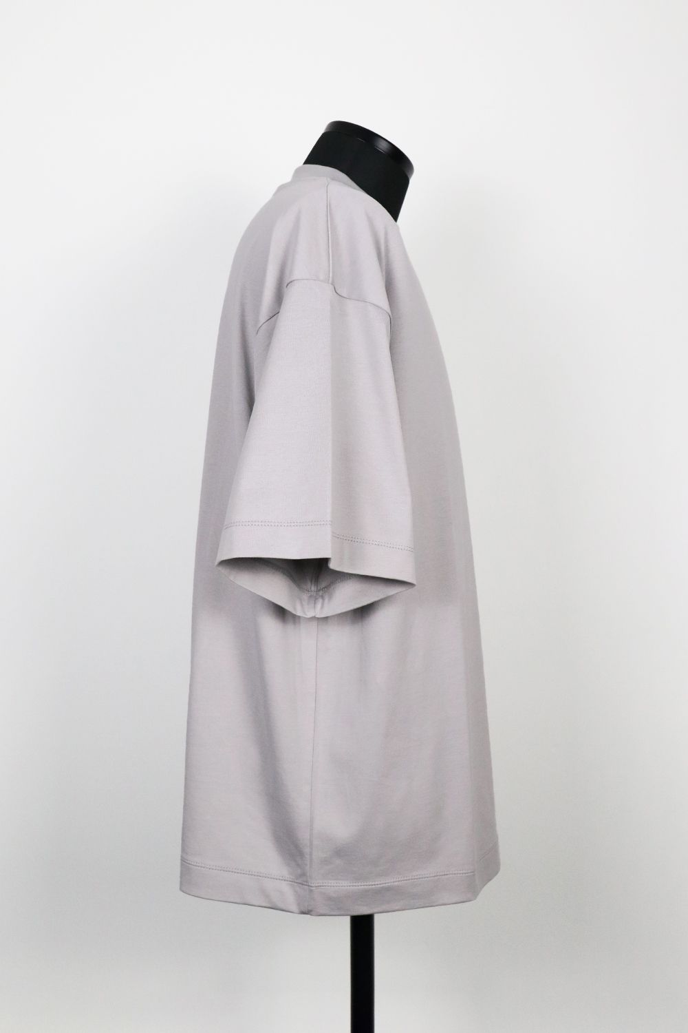 ORGANIC GIZA 80/2 KNIT COMFORT-FIT MOCK NECK Tee / オーガニック ギザコットン ニット コンフォートフィット モックネックTシャツ