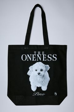 Organic Cotton Tote Bag(Pino) / Super Givers × THE ONENESS  犬猫保護活動チャリティー トートバッグ