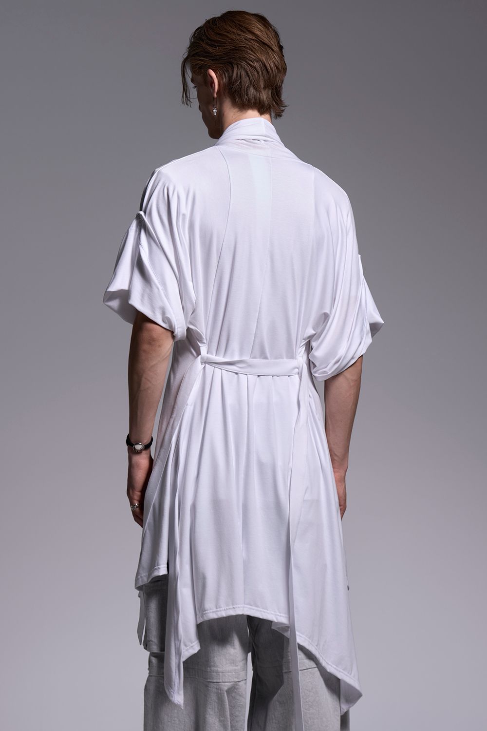 BEATENJIKU KIMONO-Sleeve Cardigan / ベア天竺 着物スリーブ カーディガン