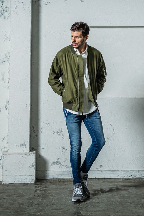 RESOUND CLOTHINGの大人気ラインパンツ、EX DENIM JERSEY EDGE PT