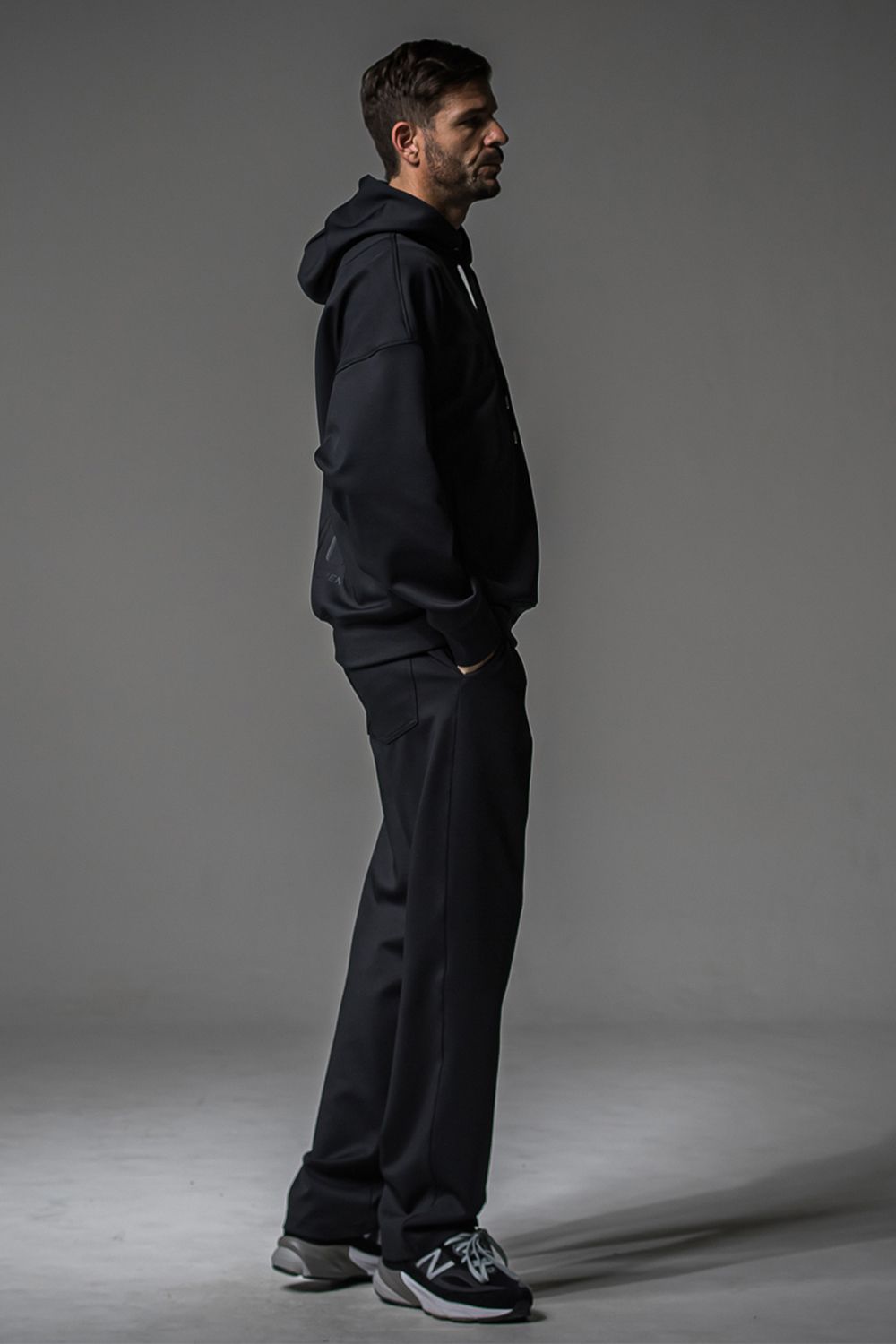 BACK ID LOOSE HOODIE / バックロゴ ルーズフーディー