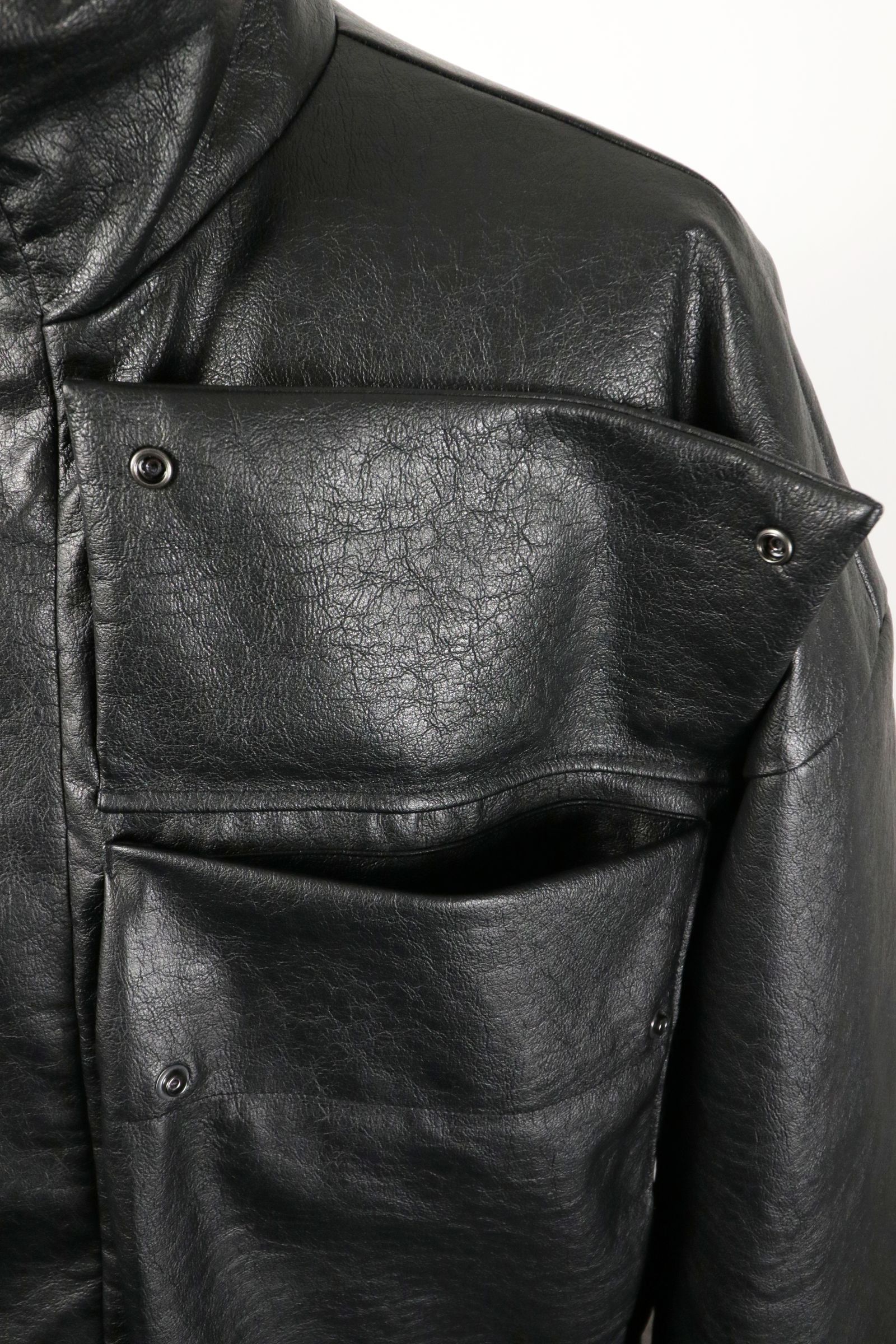 N.HOOLYWOOD - N.HOOLYWOOD COMPILE STAND COLLAR BLOUSON N.HOOLYWOOD - N.HOOLYWOOD COMPILE STAND COLLAR BLOUSON