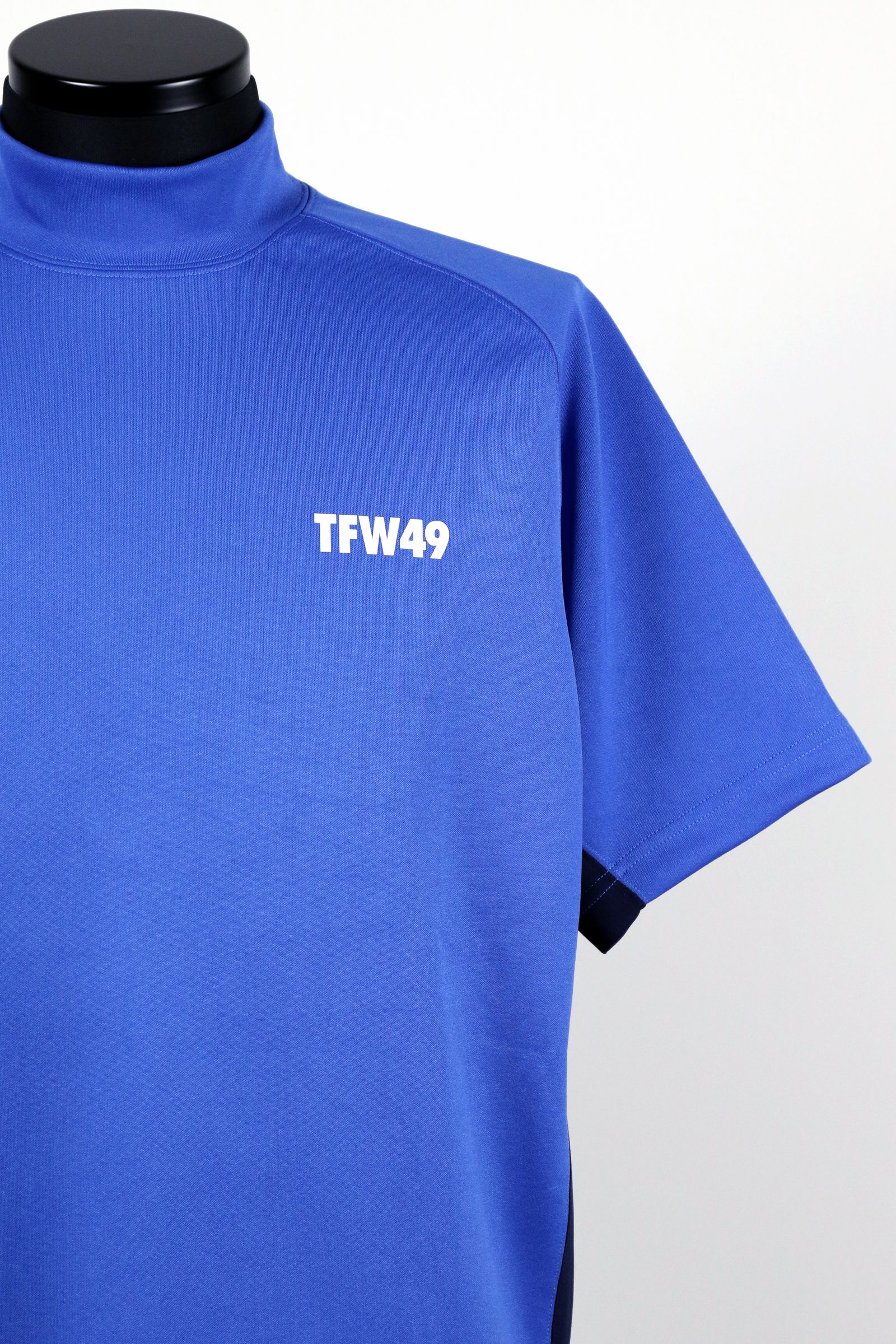 SIDE MESH MOCKNECK T / サイド メッシュ モックネック ティー