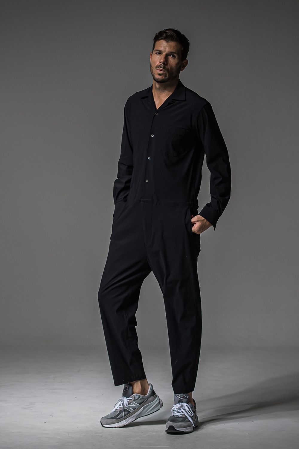 rage nylon all in one / ロングスリーブシャツオールインワン