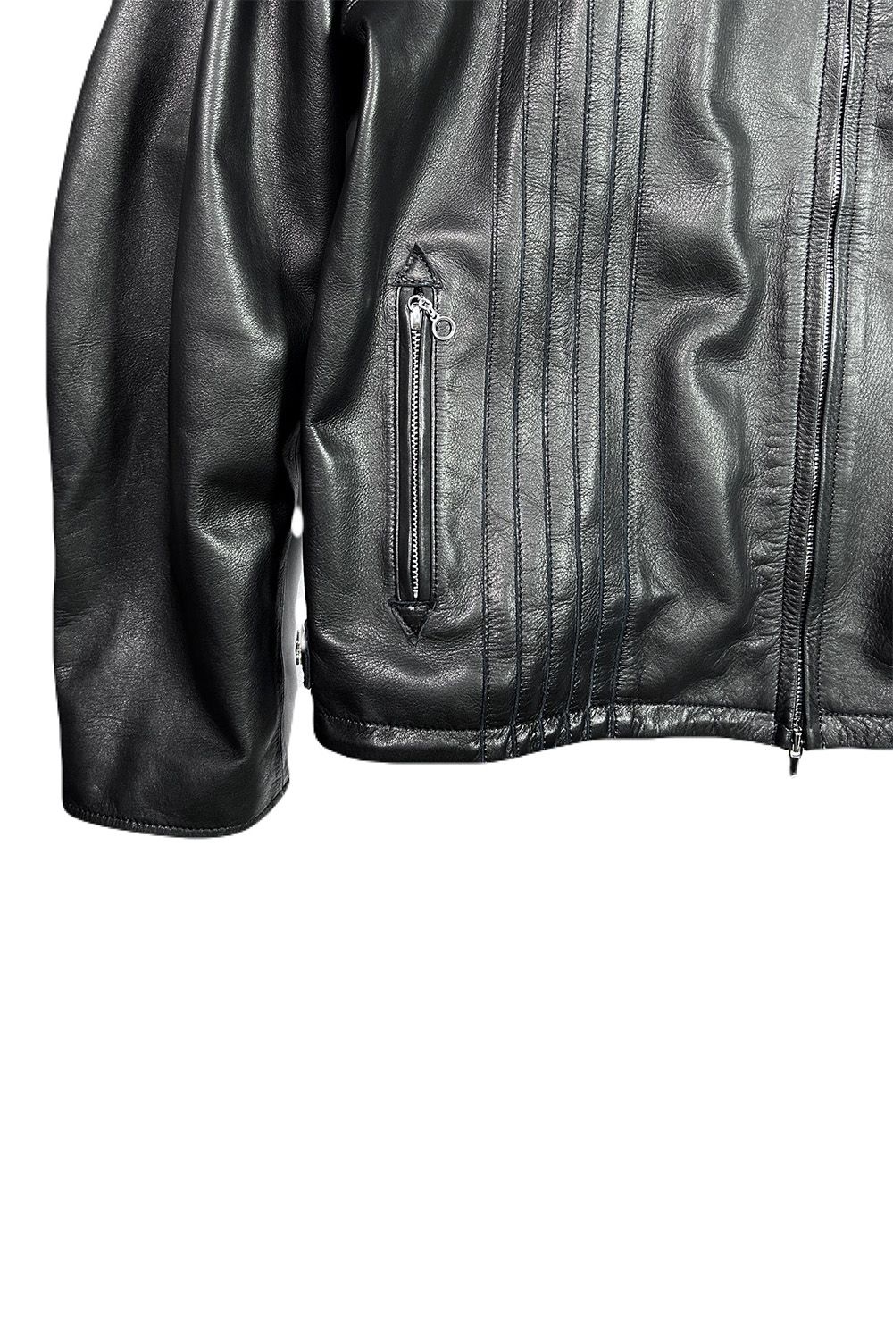 COW LEATHER JACKET / カウレザー ライダース ジャケット