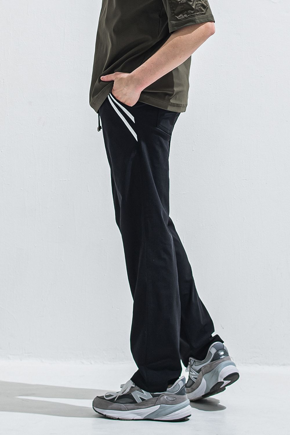 EDGE NYLON SEMI WIDE PT / エッジ ナイロン セミワイドパンツ