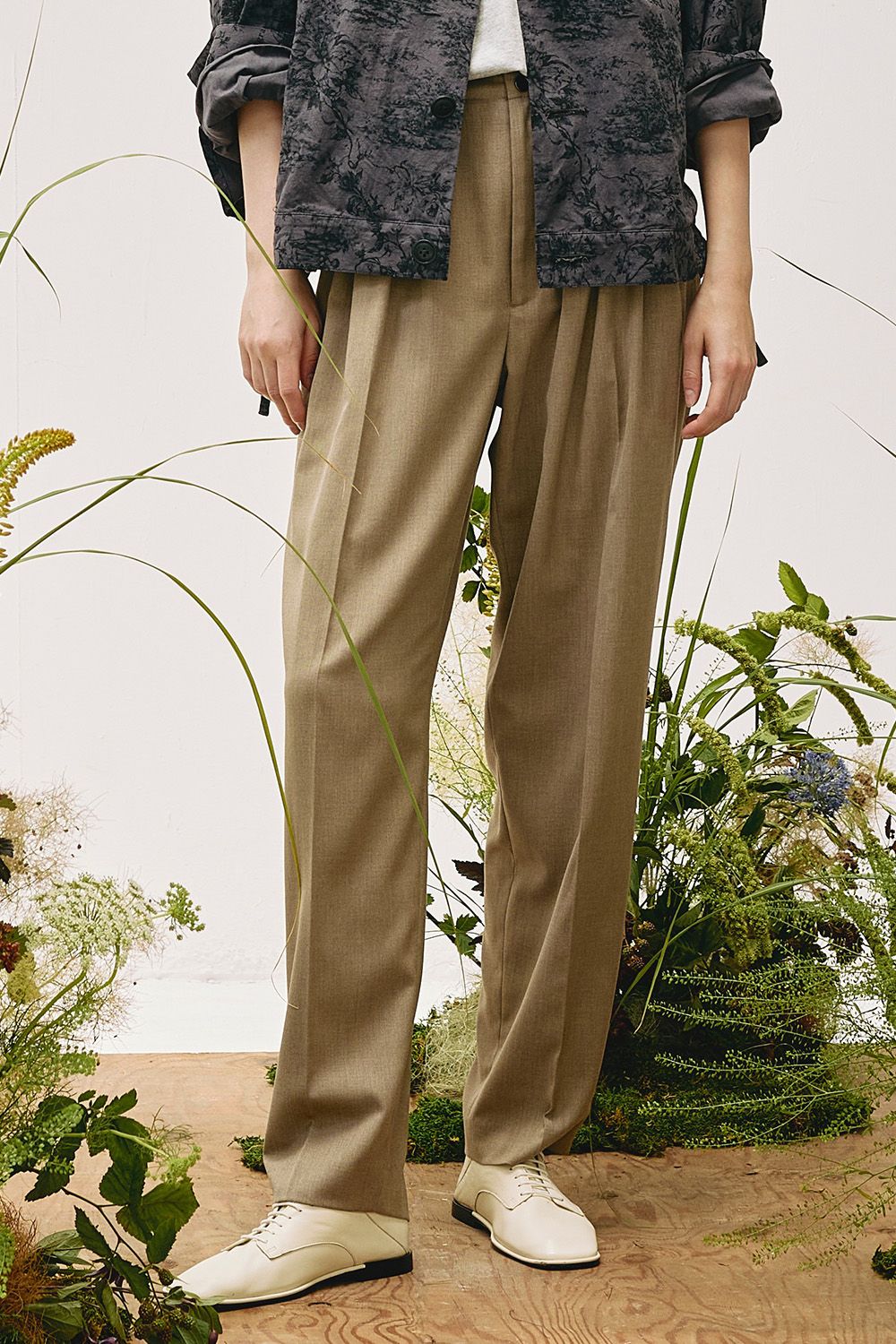 4 tuck trousers / 4タック トラウザーズ