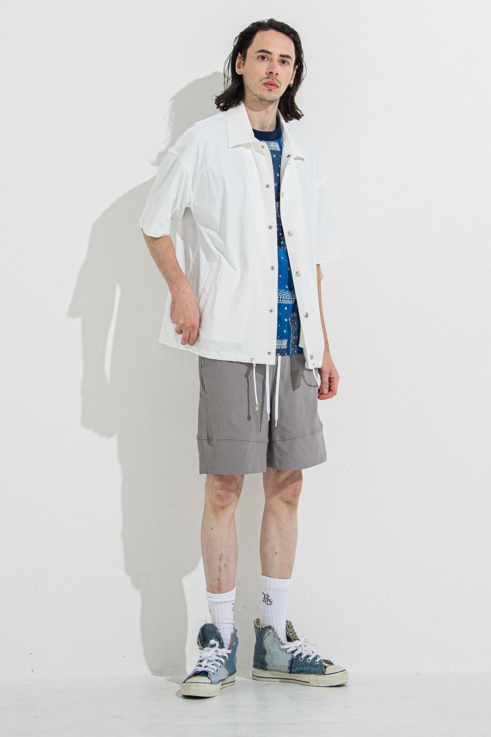 BANDANA OVER TEE / バンダナ オーバーサイズ Tシャツ